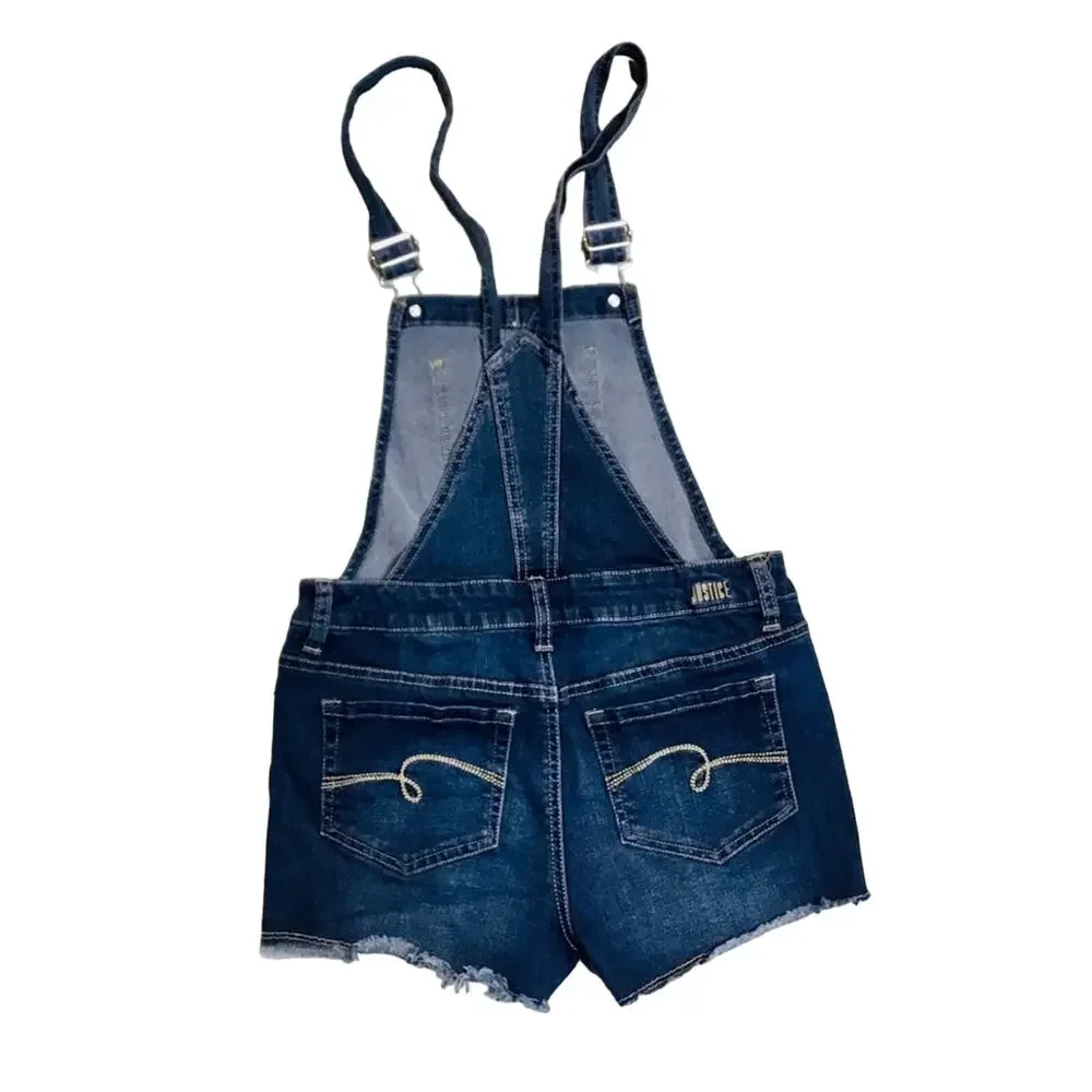 Justice Denim Romper Overall